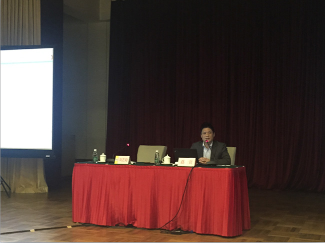 北京摩域体育互联信息顾问有限公司董事长、首席研究员杨冰之在会议中做了《互联网+下政府网站集约化建设思路》主题培训