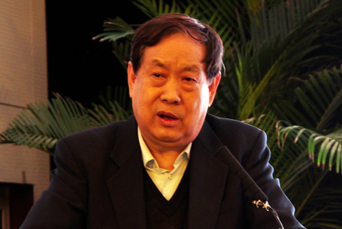 在2015中国智慧政府发展年会上，电子政务权威专家、国家行政学院教授汪玉凯发表主题演讲