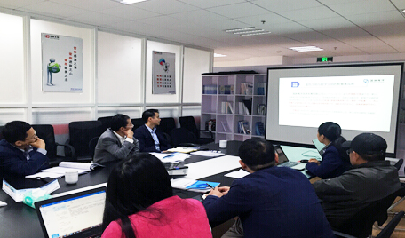 舟山港综合保税区招商局局长何晓明、物流贸易局副局长杜卫卫、招商局科长梁俊杰、招商局科长吴明一行莅临舟山中船通大数据发展有限公司