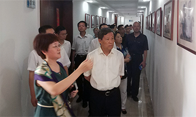 浙江省政协调研组莅临舟山摩域体育考察