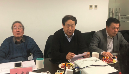 专家从左至右：王安耕、汪玉凯、周德铭